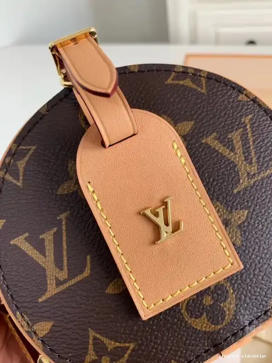 Official oldcobbler CHAPEAU BOITE LOUIS MINI VUITTON 0519